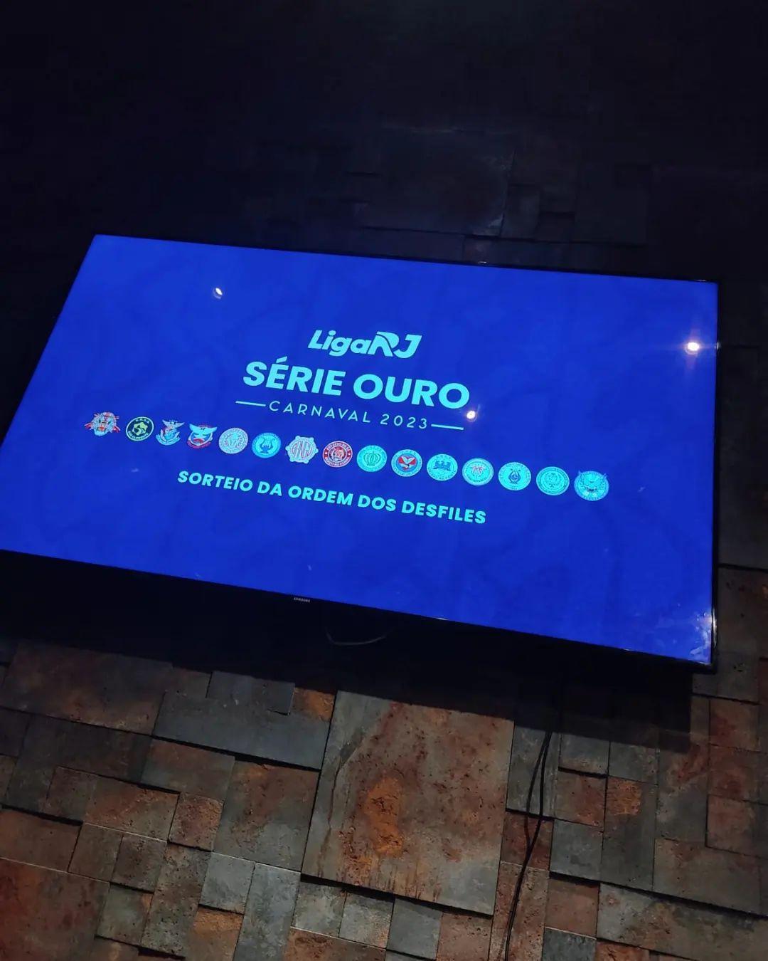 Definida a ordem dos desfiles da Série Ouro para o carnaval 2023.