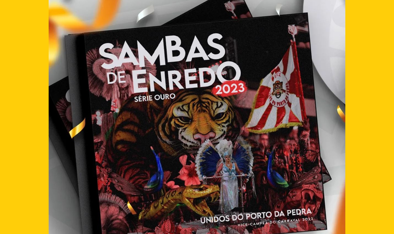 Liga RJ divulga a capa do CD dos Sambas-Enrendo 2023