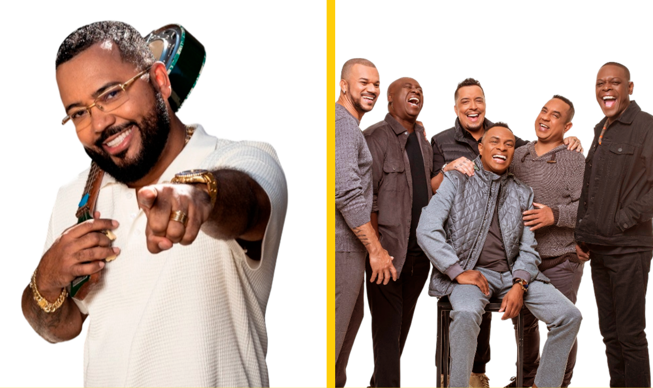 Dudu Nobre e Pique Novo serão as atrações do Botequim da Cidade do Samba.