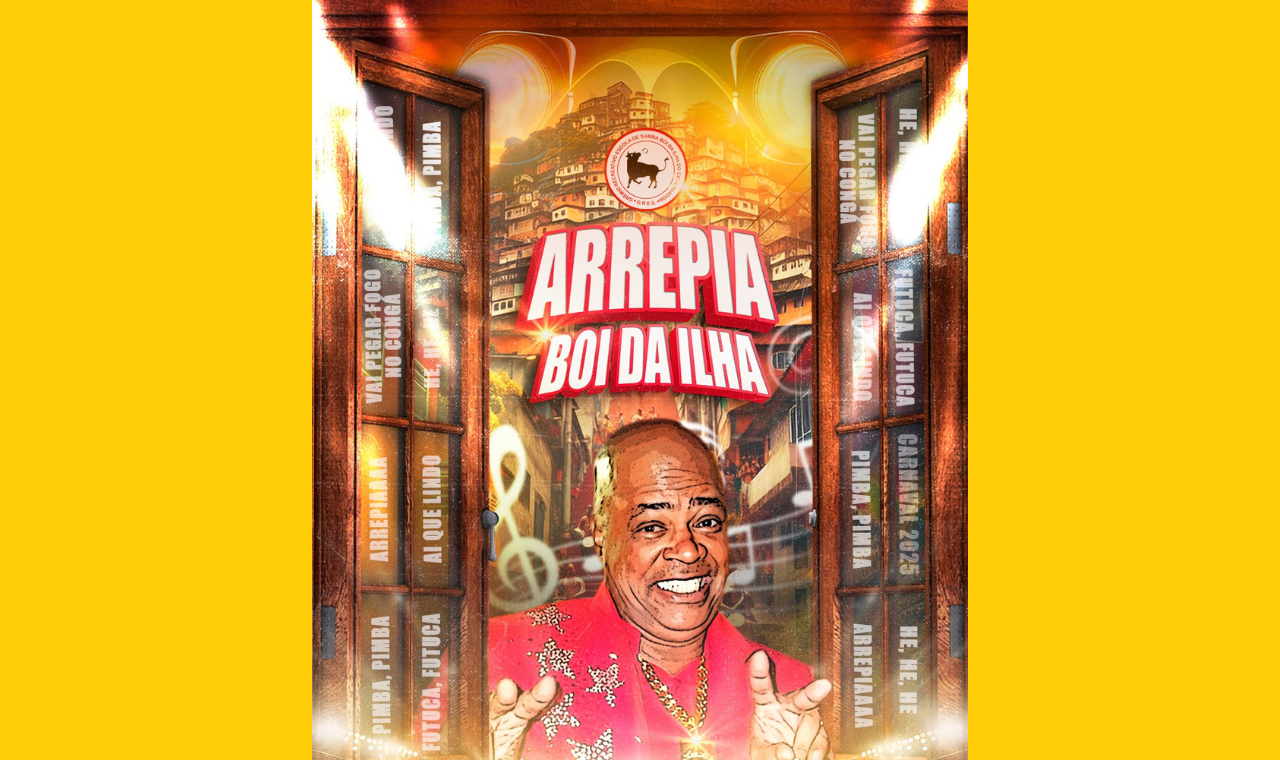 Quinho é o enredo do Boi da Ilha para o Carnaval 2025.