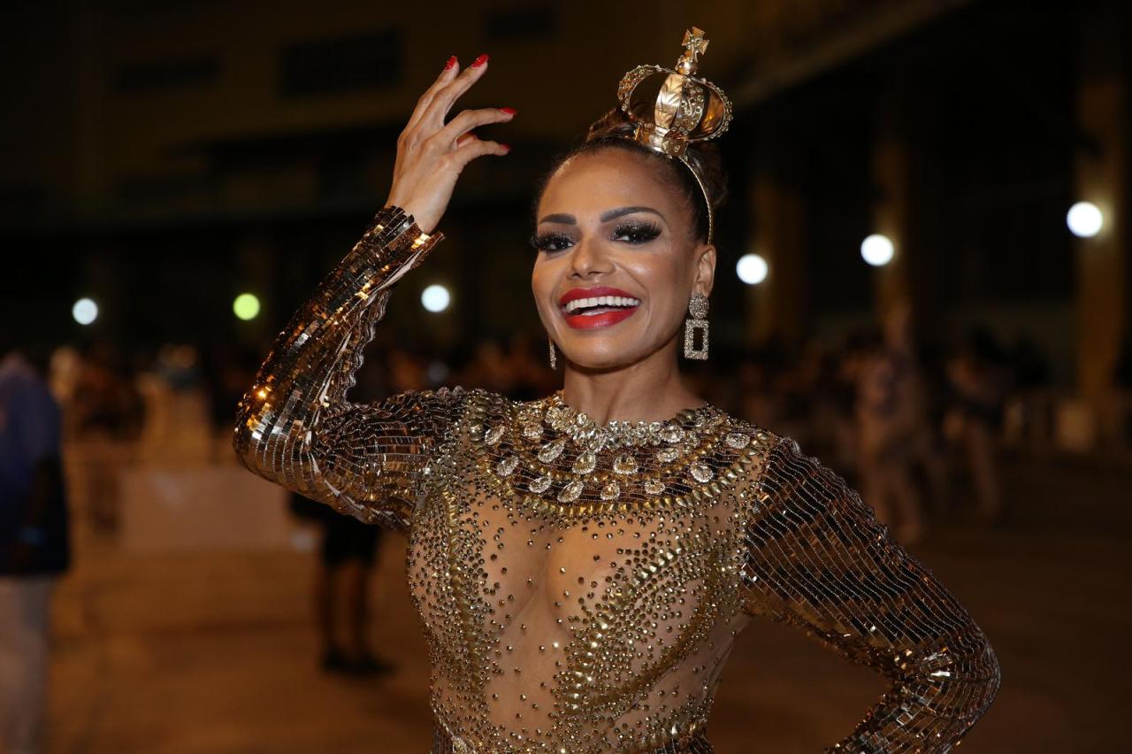 Quitéria Chagas será coroada Rainha de Bateria do Império Serrano