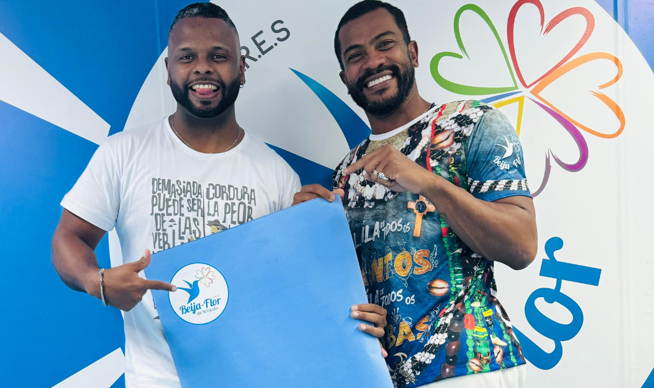 Samuel de Assis segue como destaque da Beija-Flor no Carnaval 2025.