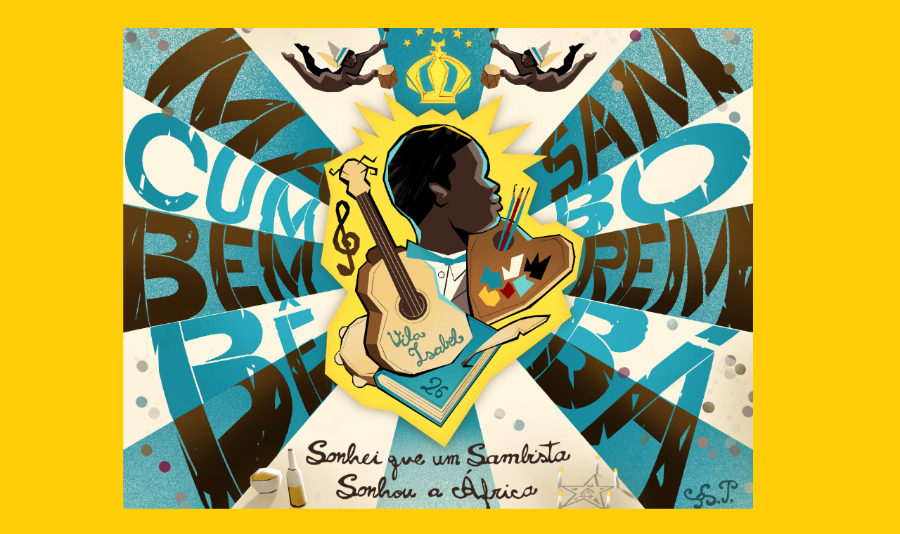 'Macumbembê, Samborembá: Sonhei que um Sambista Sonhou a África' é o enredo da Unidos de Vila Isabel para o Carnaval de 2026