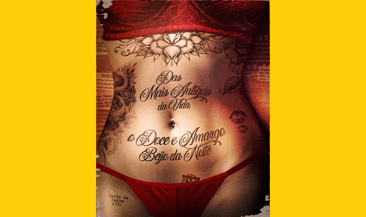 Confira a identidade visual e a sinopse do enredo da Porto da Pedra para o Carnaval 2026.