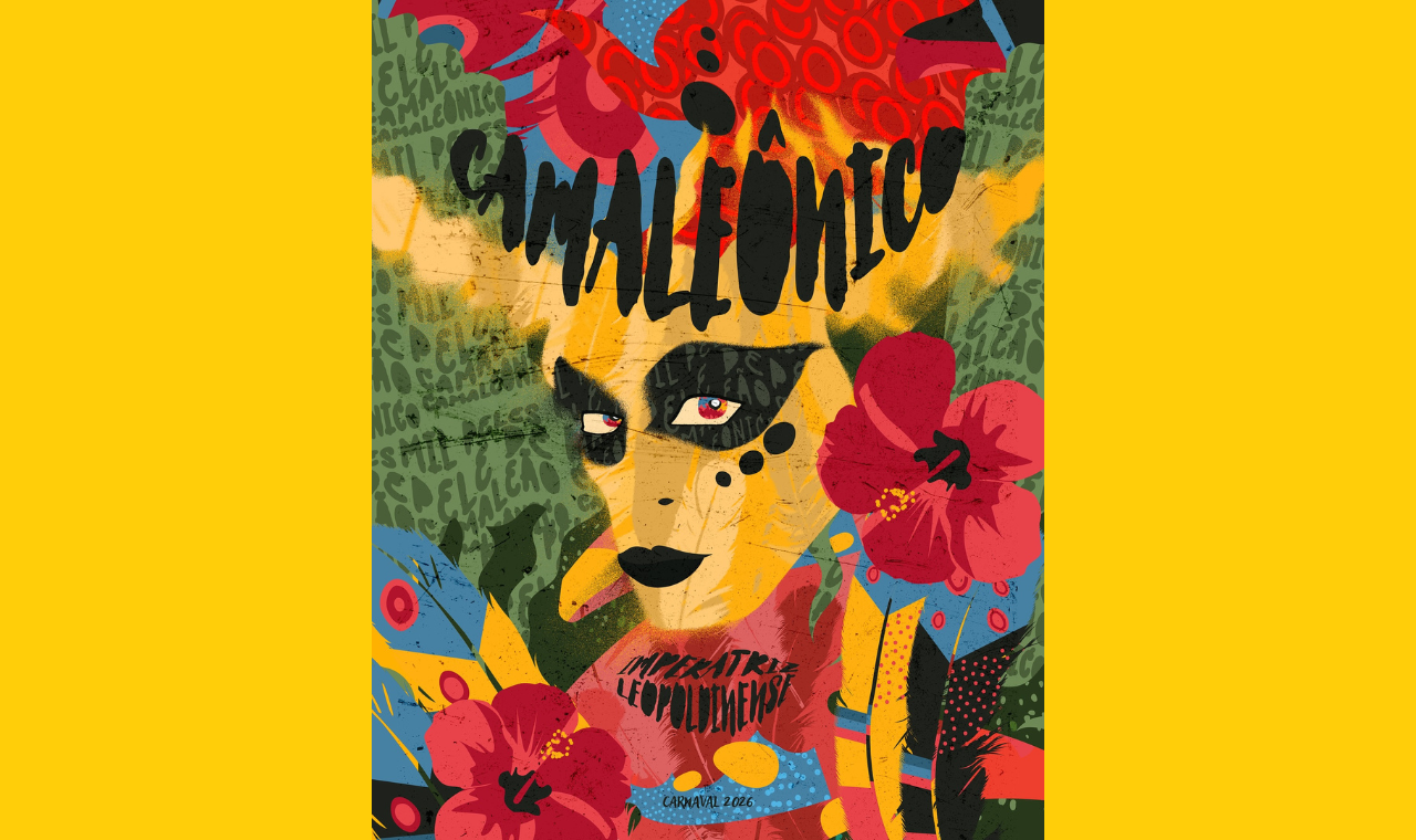 Imperatriz lança logo do enrede em homenagem a Ney Matogrosso.