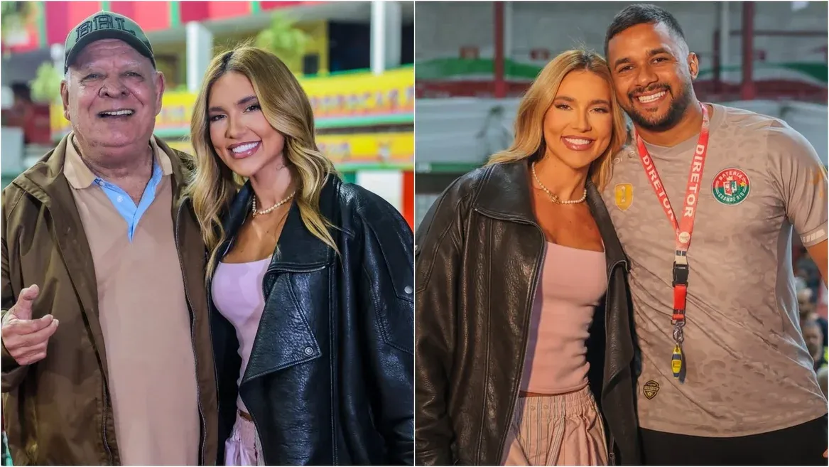 Virginia marca presença no primeiro ensaio de bateria da Grande Rio: 'Visita surpresa'.