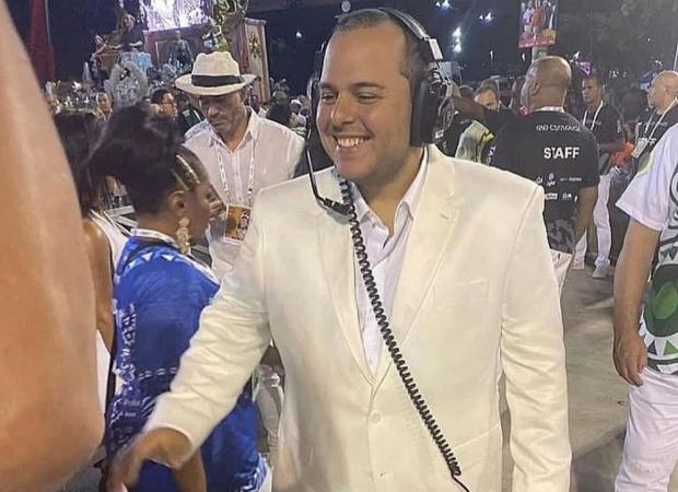 Vinicius Drumond é o novo patrono da escola de samba Em Cima da Hora