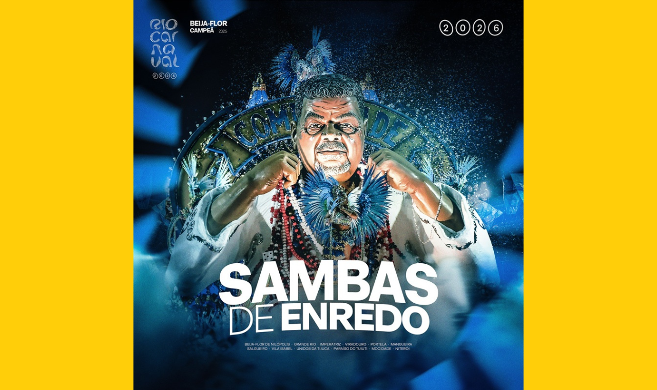 Liesa revela a capa do álbum do Rio Carnaval 2026.