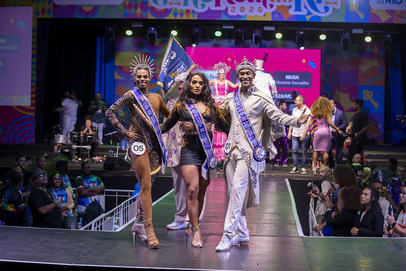 Corte Real: Final LGBT+ elege Muso, Musa e Pessoa Não-Binária do Carnaval 2026 em noite emocionante.