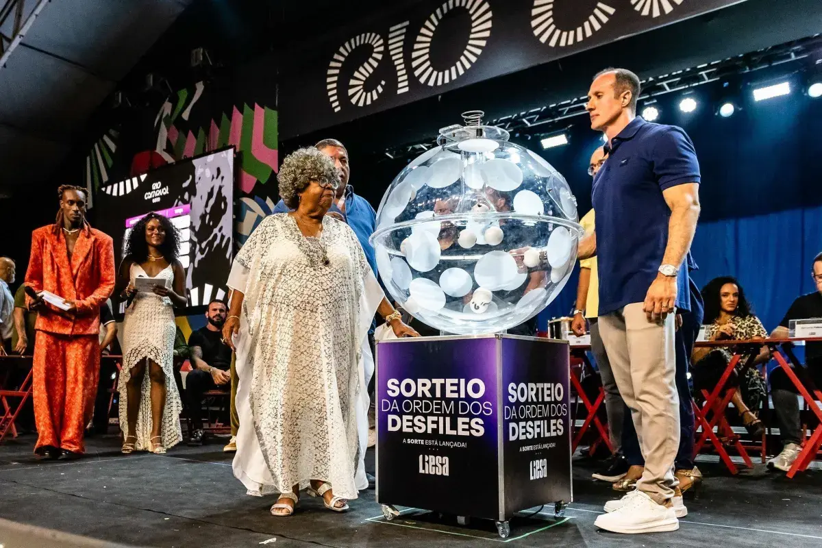 Ordem dos desfiles do Rio Carnaval 2027 será definida em evento aberto na Cidade do Samba