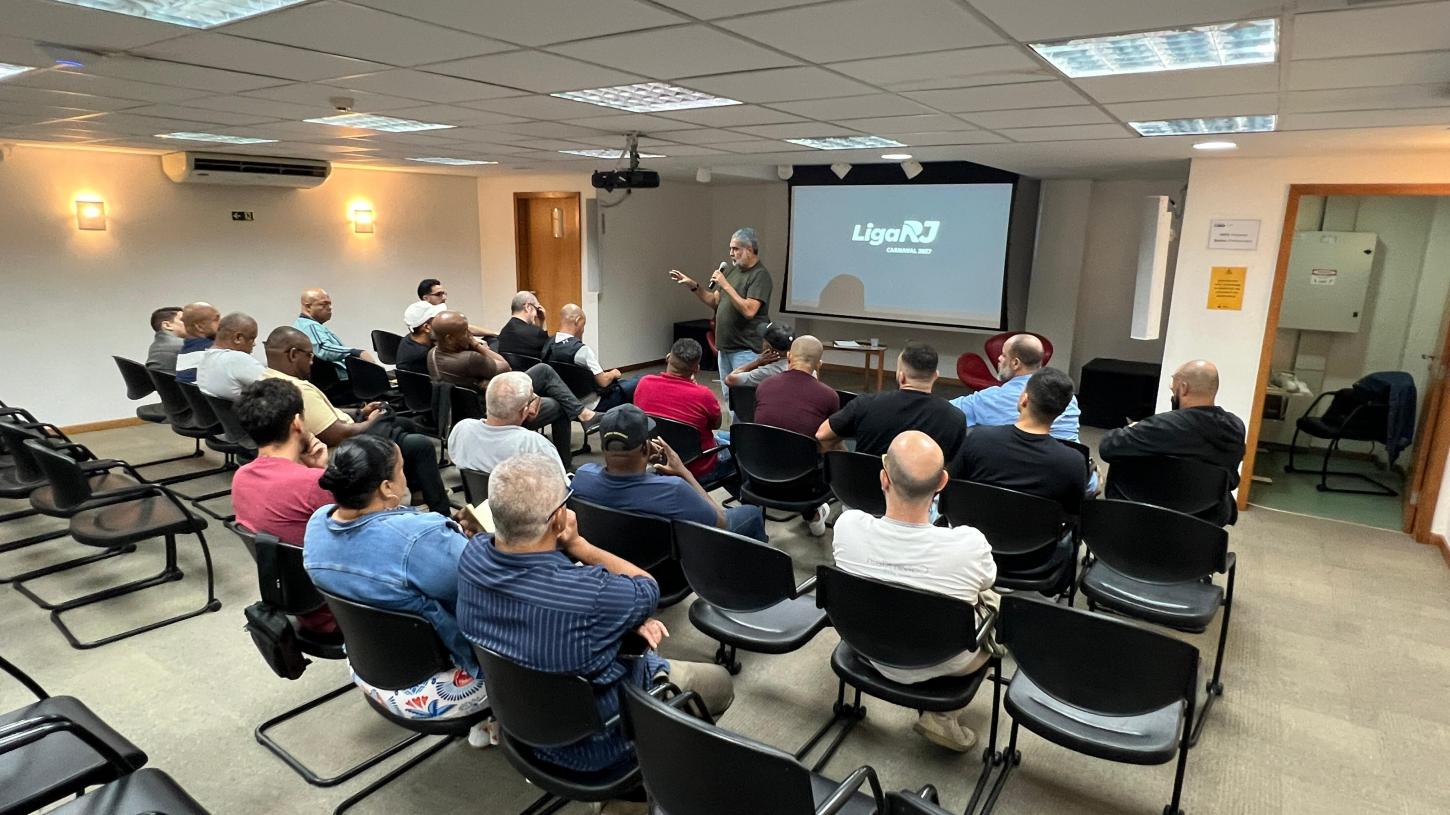 Liga RJ avança no planejamento do Carnaval 2027 com reunião de alinhamento junto às agremiações da Série Ouro
