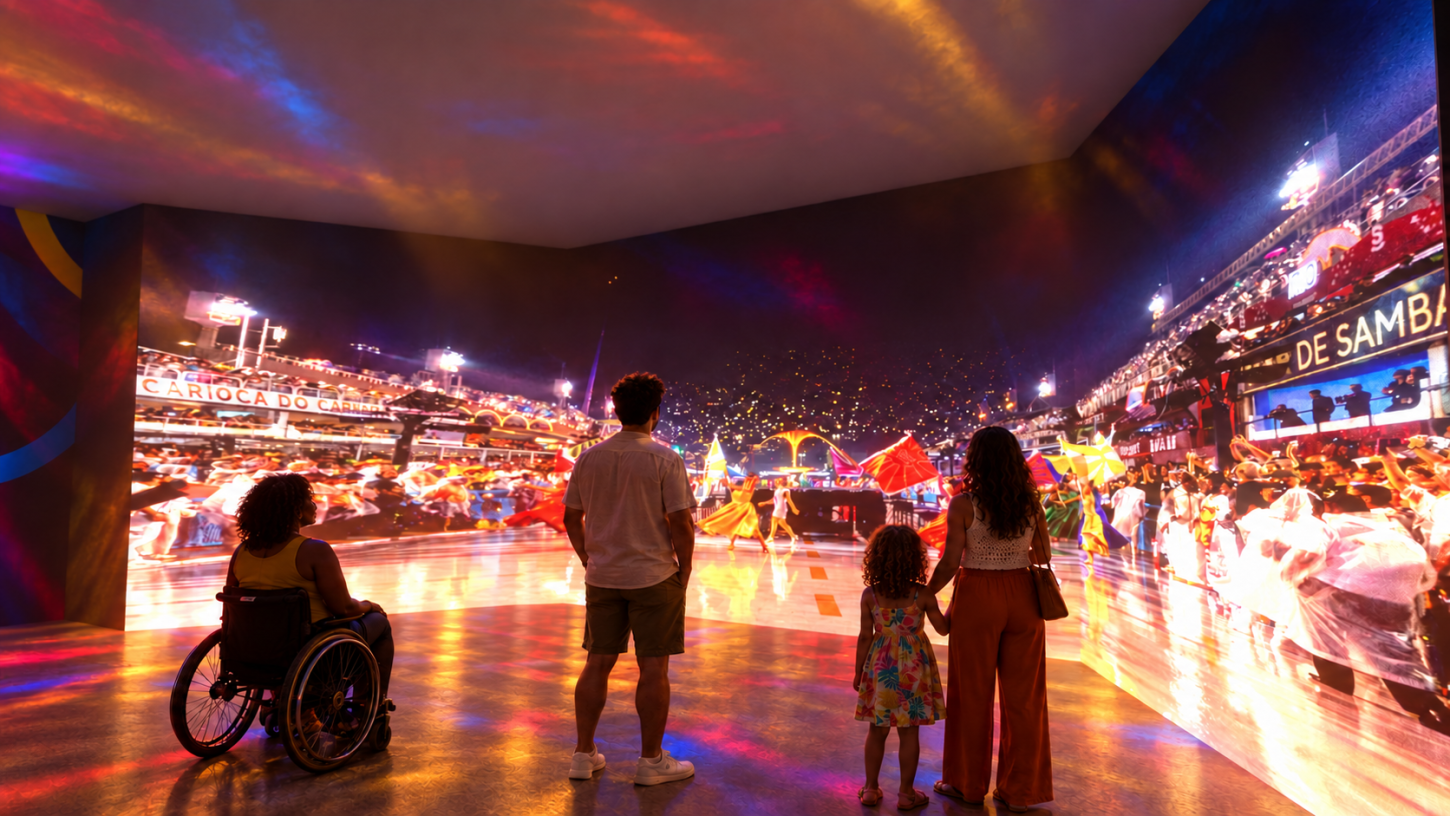 Rio Carnaval Expo estreia na Cidade do Samba com experiência imersiva sobre a história do Carnaval