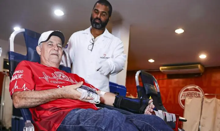 Salgueiro promove campanha de doação de sangue em parceria com o Hemorio